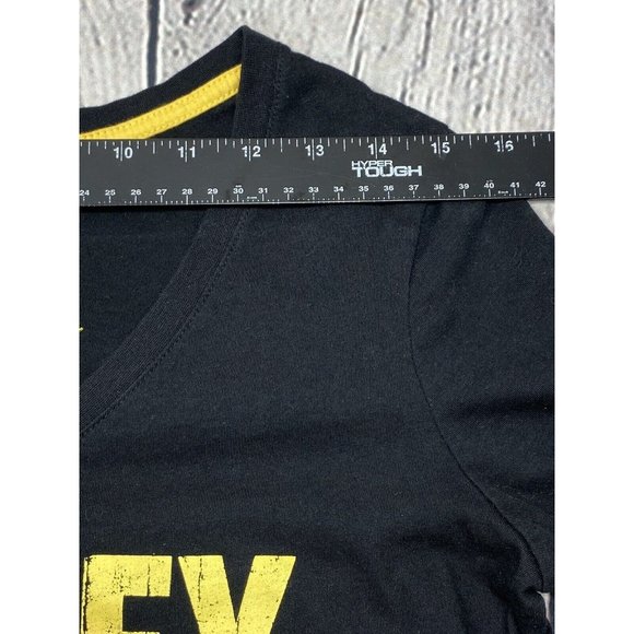 Harley Davidson Womens V Neck Graphic T Shirt Size S Lynchburg Va. Embroidered - Picture 6 of 12